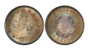 1901 Liberty Head Nickel