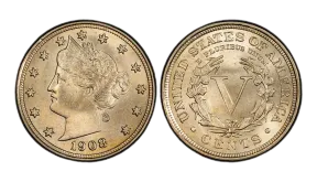 1908 Liberty Head Nickel