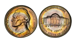 1950-D Jefferson Nickel