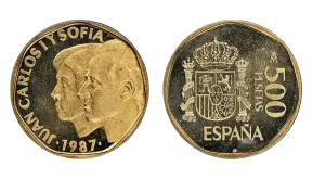 Moneda de 500 pesetas: valor y cotización