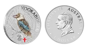 Kookaburra Münze aus Australien
