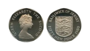Bailiwick of Jersey 50p Worth: Types and Value Guide