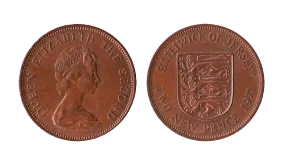 Bailiwick of Jersey 2p Coins: Types and How Much They Cost