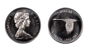 Canada Confederation Coin 1867 to 1967
