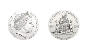 Australian 2001 50 Cent Coin

