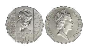 Weary Dunlop 50 Cent Coin