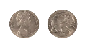 1967 Australian 20 Cent Coin Value