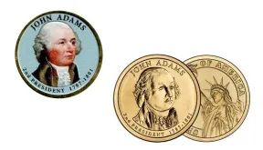 John Adams Dollar Coin Value & Identification