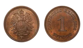 Pfennig-Münzen: Wert, Seltene Jahrgänge & Werttabelle