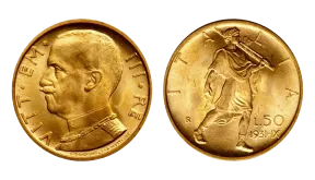 Monete rare Vittorio Emanuele III: tipi e valori
