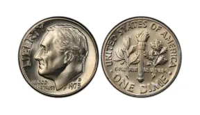 Rare 1975 & 1982 Dimes: No Mint Mark Errors Explained​