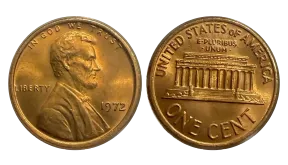 1972 Penny Value: D, S, and Error List