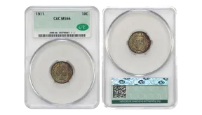 CAC Coins: Why Tiny Stickers Mean Big Money