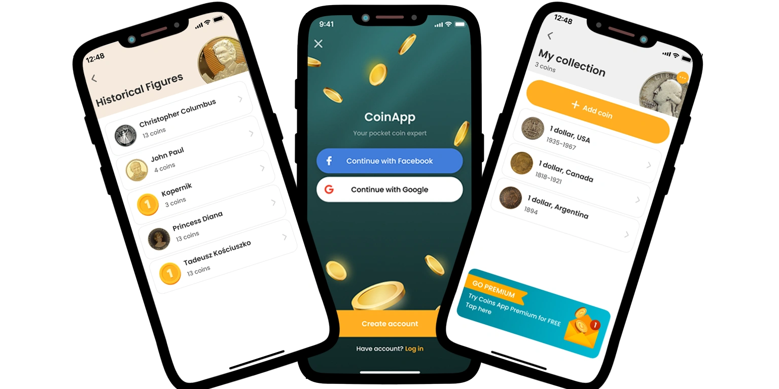 Coin ID Scanner app helping collectors digitize and organize their coin collections.