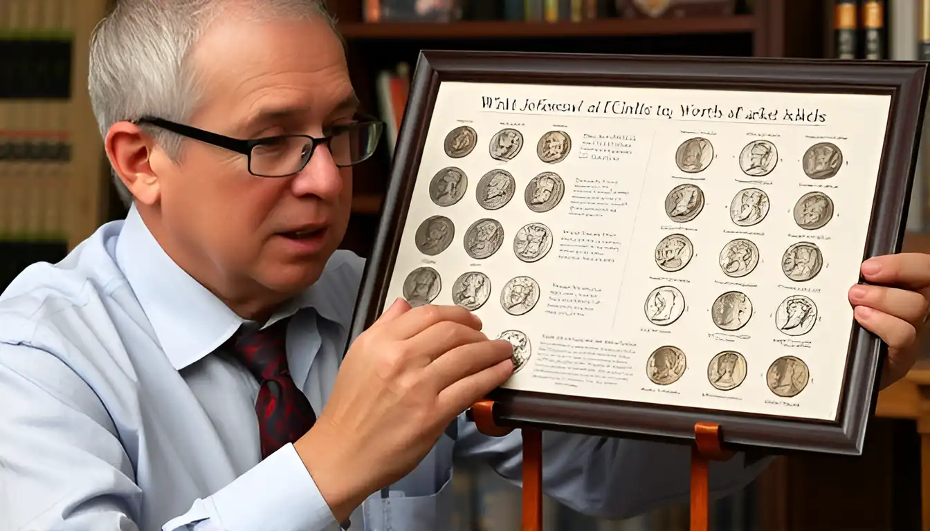 A professional appraiser evaluating a collection of rare Jefferson nickels, explaining what nickels are worth and their market value.