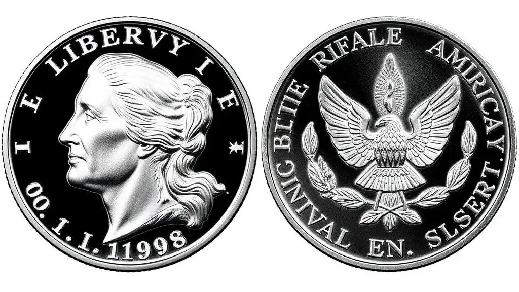 obverse and reverse of the sacajawea dollar coin