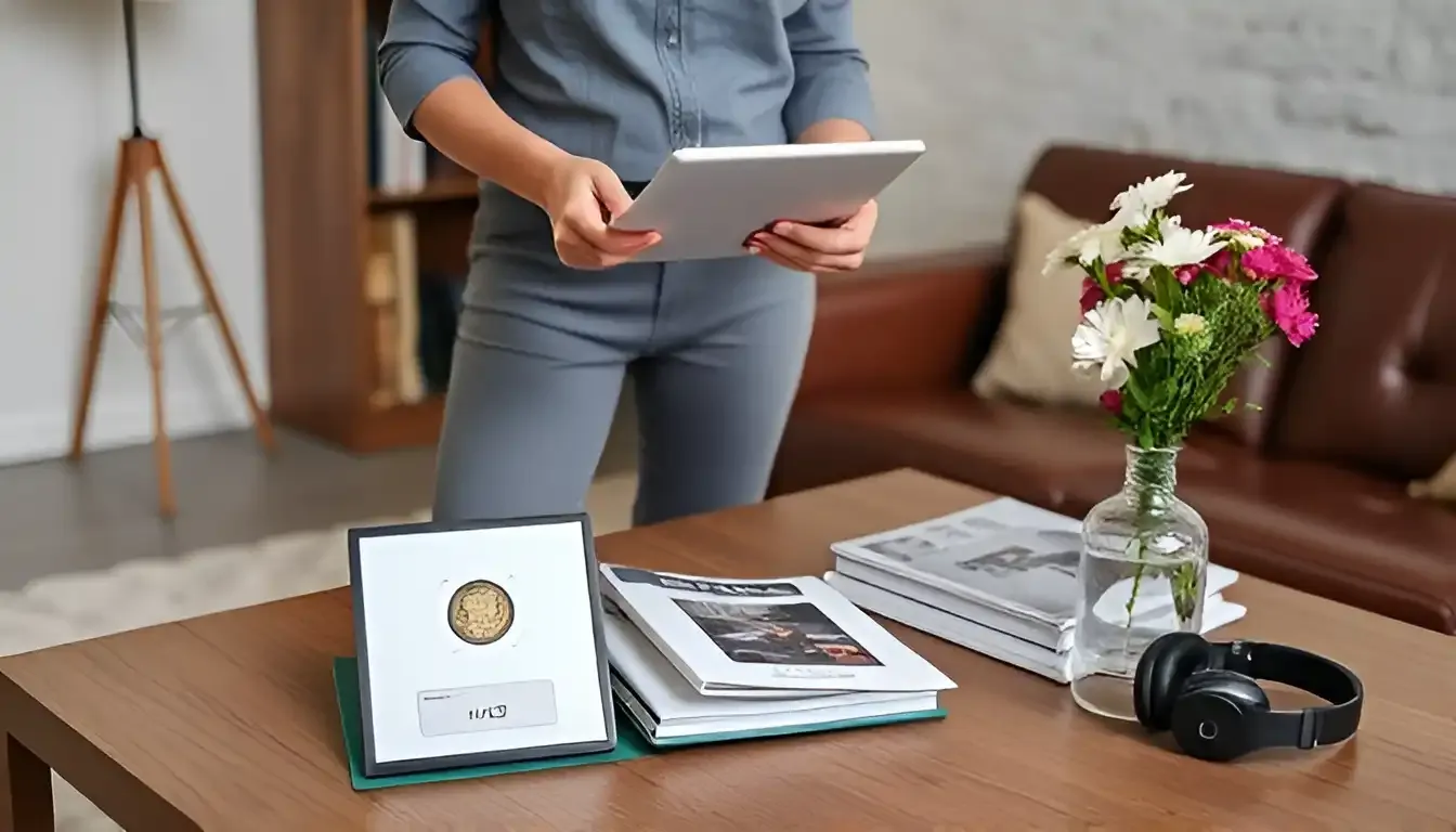 Investor reviewing a rare 1968 D penny struck on a silver dime planchet as a high-value collectible item.