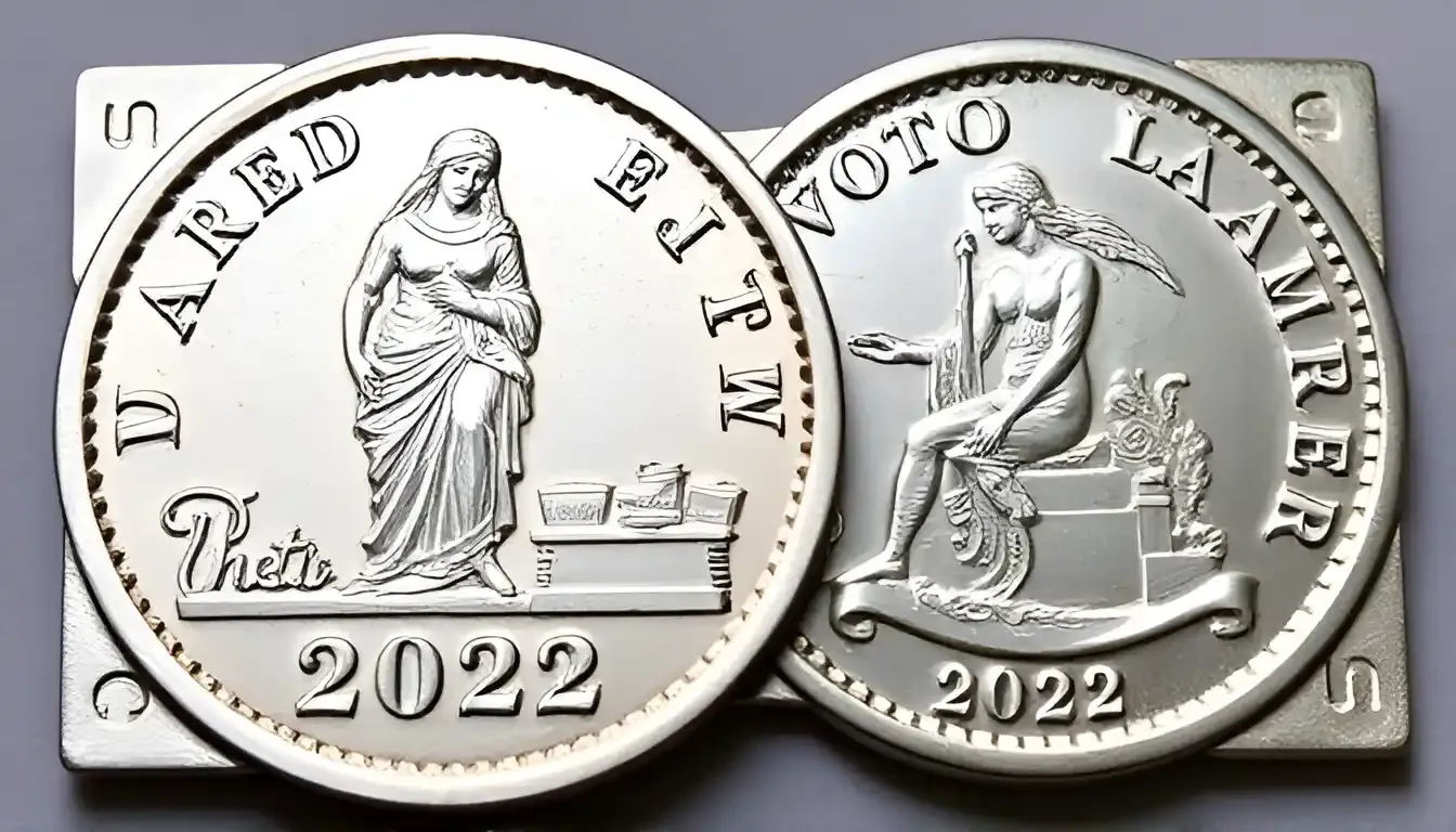 Image of 2022 D Voto Para La Mujer quarter, detailing its value and significance in collections