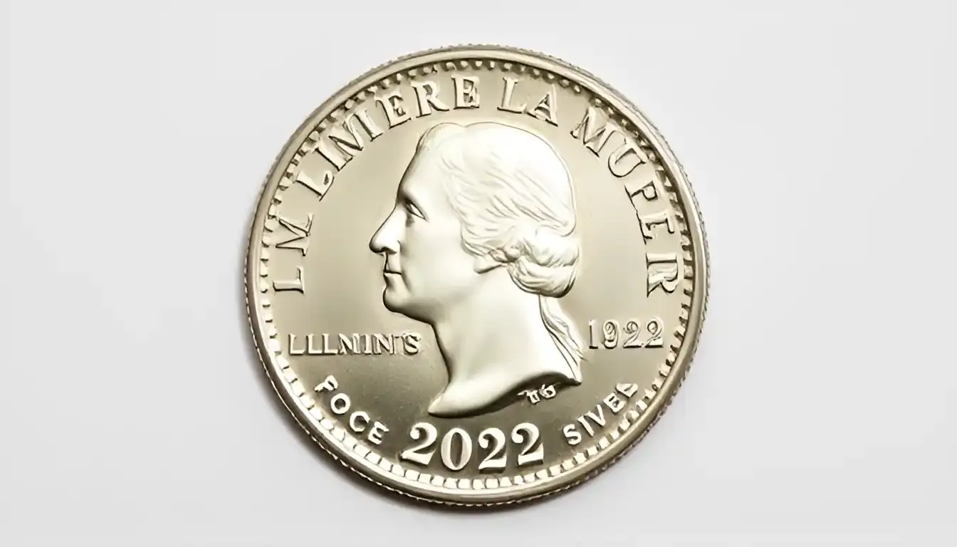 Proof 2022 Voto Para La Mujer quarter, highlighting its low mintage and high value for collectors.