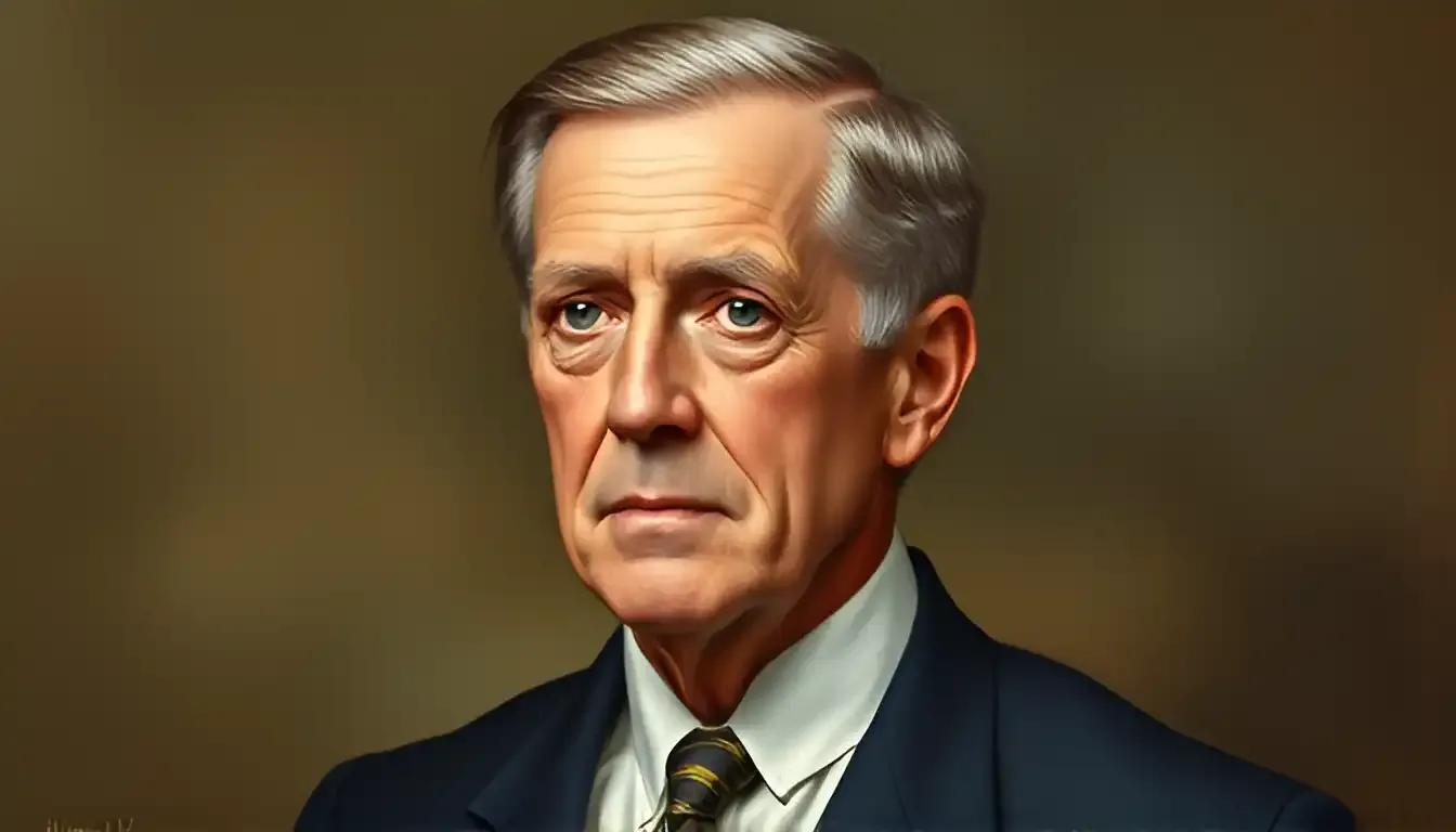 a portrait of Woodrow Wilson, one of the US presidents