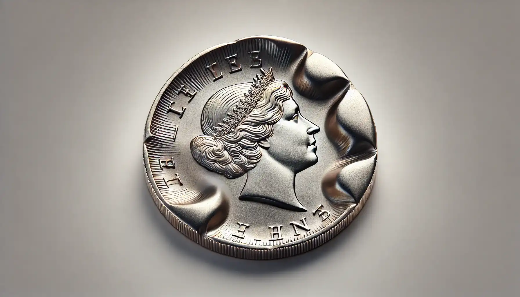 a pucture with an example of the coin shaping errors