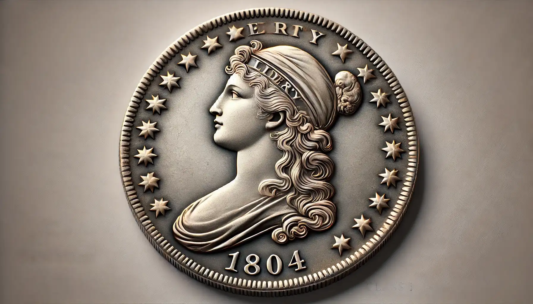 a picture of the 1804 Silver Dollar (Class I)