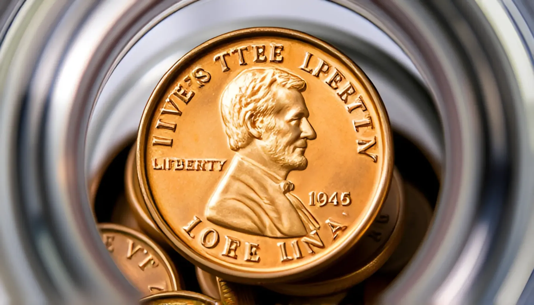 A 1946 Wheat Penny discovered in a coin jar, symbolizing the question: is a 1946 penny worth anything today?