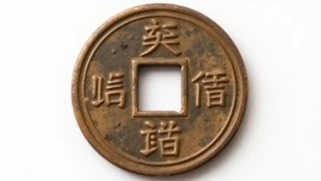 a picture of the Chinese Ban Liang, one of the world's oldest coins.