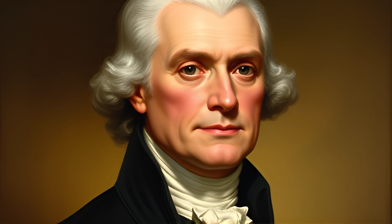 Thomas Jefferson' portrait